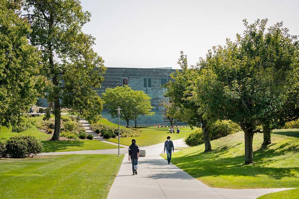 Students walk through 365betapp campus